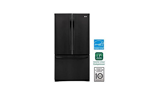 LG LFC28768SB 28.0 Cu. Ft. Smooth Black French Door Refrigerator - Energy Star