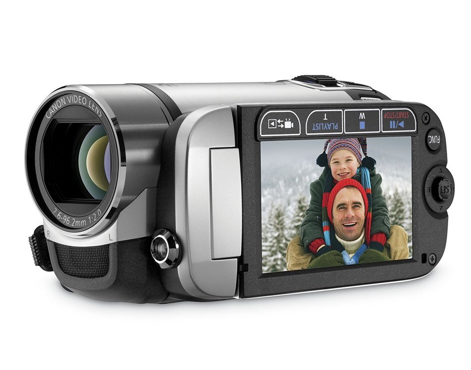 Canon FS21 Dual Flash Memory Camcorder w/16GB Internal Memory & 48x Advanced Zoom - 2009 MODEL (Discontinued by...