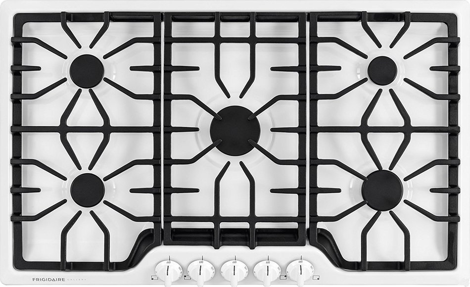 Frigidaire FGGC3645QWGallery 36" White Gas Sealed Burner Cooktop