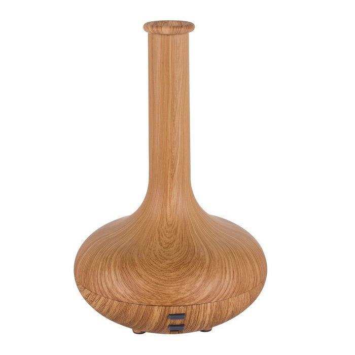Uvistar Aromatherapy Essential Oil Diffuser Wood Grain Ultrasonic Quiet Cool Mist Aroma Humidifier Waterless Auto...