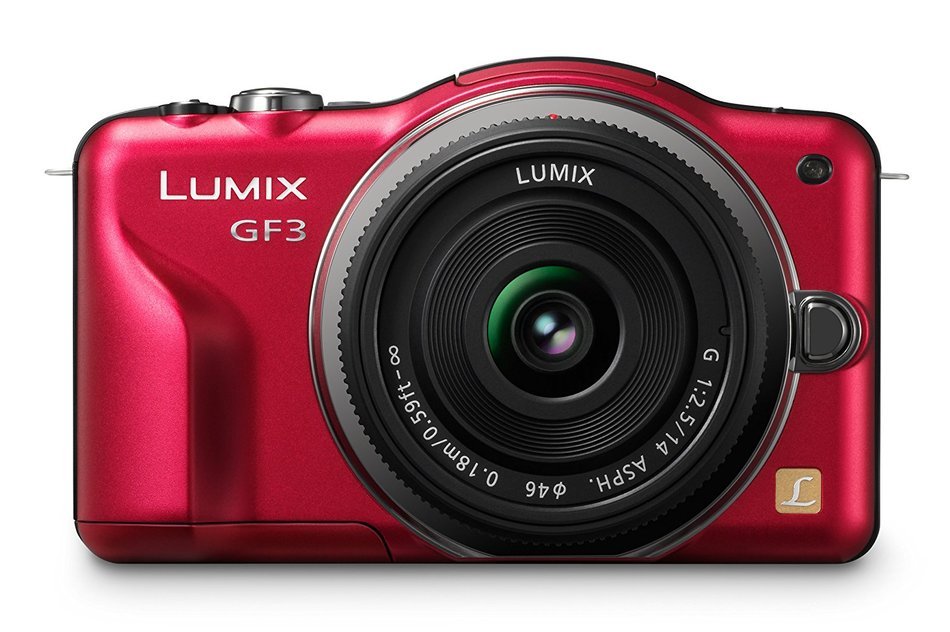 Panasonic Lumix DMC-GF3CK Kit 12.1 MP Digital Camera with 14mm Pancake Lens N5
