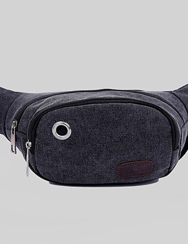 SB@Outdoor Pockets Stylish Casual Men Canvas Messenger Bag Multifunction Pockets Portable Running Sports Package... N5