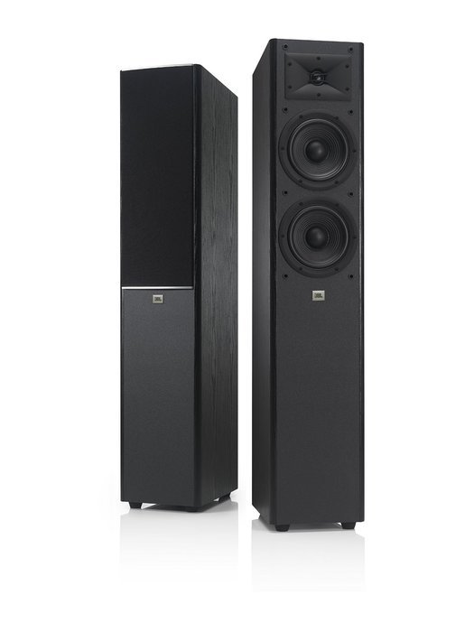 JBL Arena 180 Black 2-Way Dual 7-Inch Floorstanding Loudspeaker (Black)