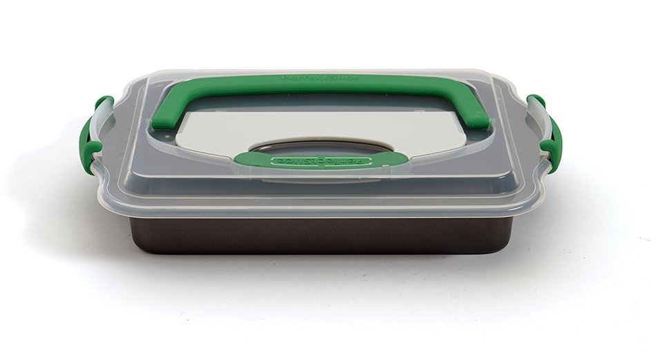 BergHOFF Perfect Slice Covered 9" x 13" Cake Pan with Tool