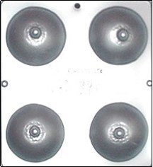 Large Round Female Breasts XX Chocolate Candy Mold 716