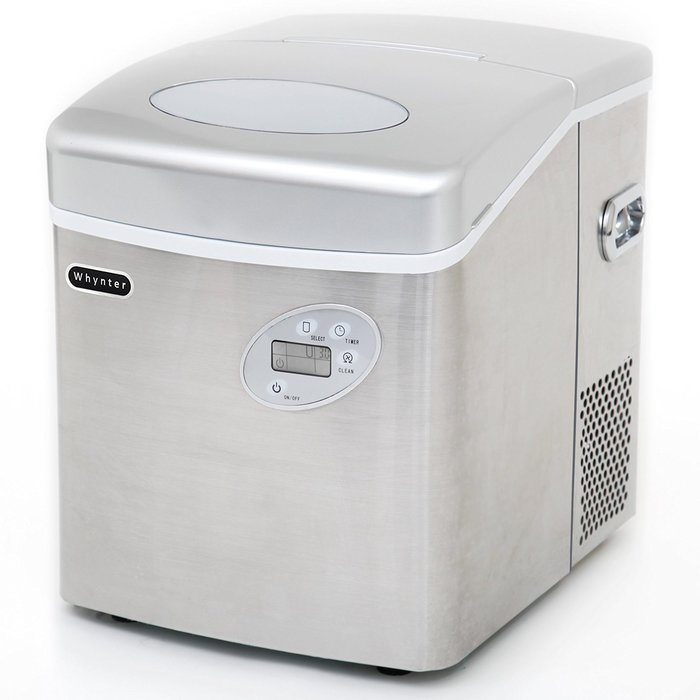 Whynter IMC-490SS Portable Ice Maker, 49-Pound, Stainless Steel