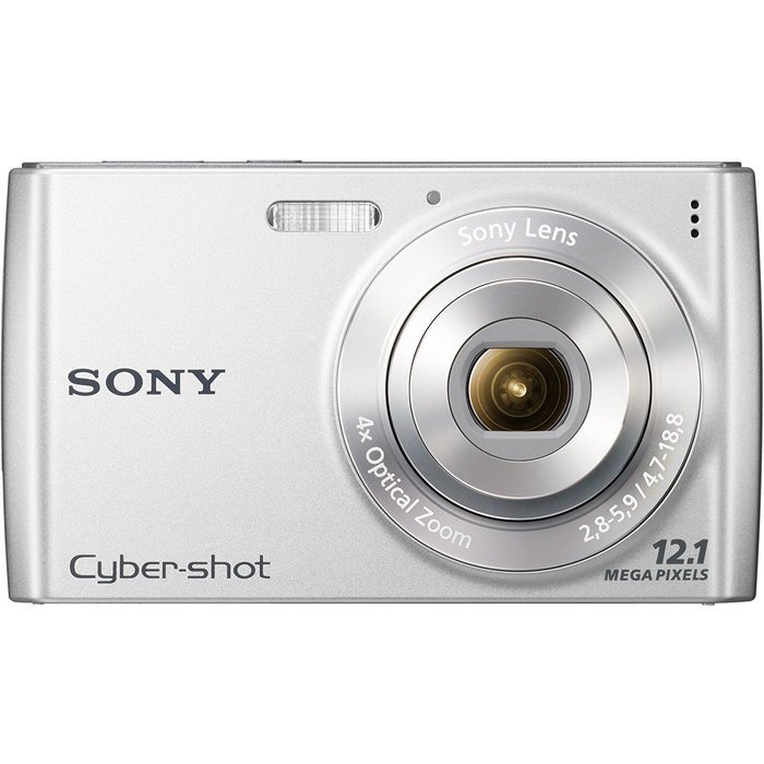 Sony Cyber-shot DSC-W510/S 12 Megapixels Digital Camera - 4x Optical/2x Digital Zoom - 2.7-inch LCD Display -...