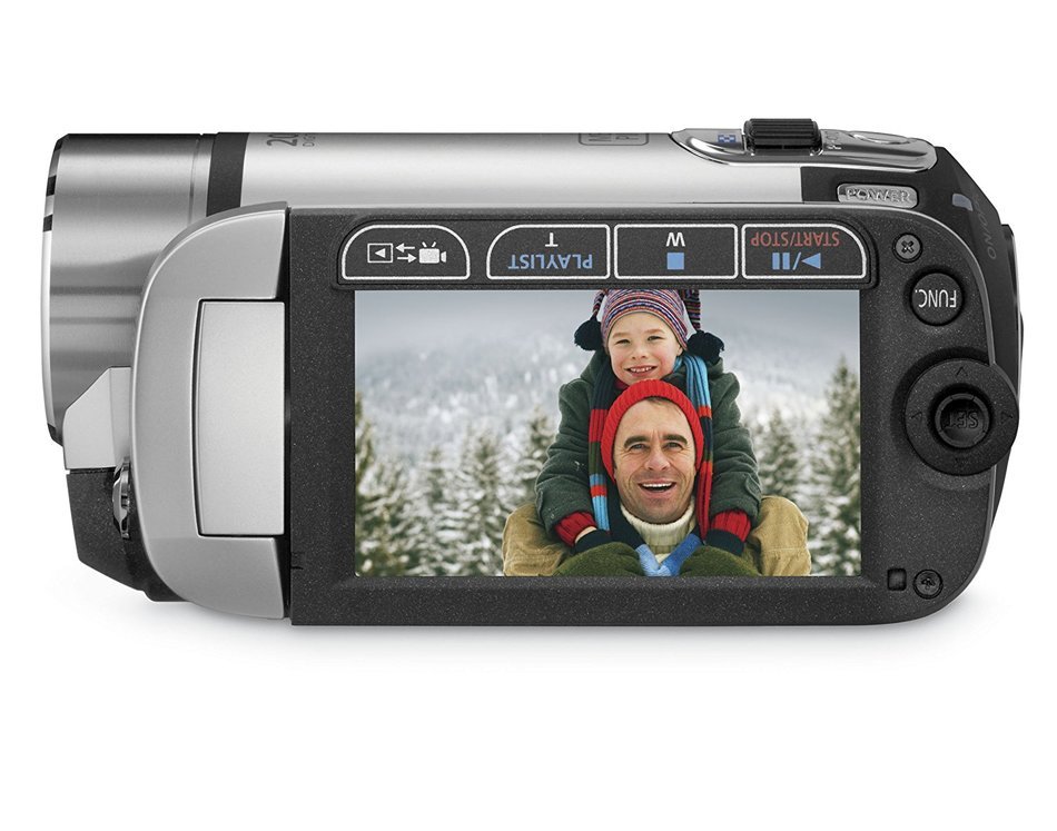 Canon FS21 Dual Flash Memory Camcorder w/16GB Internal Memory & 48x Advanced Zoom - 2009 MODEL (Discontinued by... N2