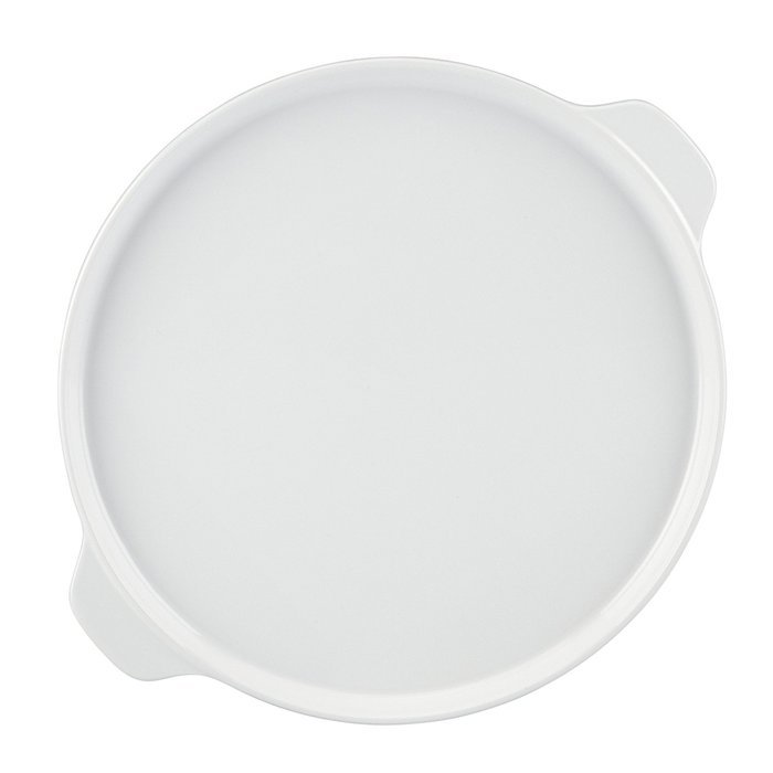 Mario Batali by Dansk 833721 Stoneware Pizza Pan, 12-Inch, White