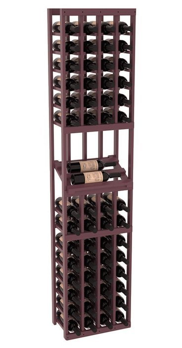 Wine Racks America Ponderosa Pine 4 Column Side Display Kit. 13 Stains to Choose From! N3
