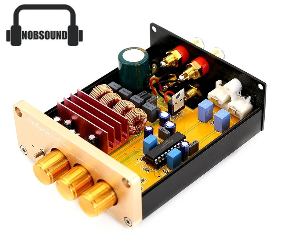 Nobsound&reg; Tpa3116 Hifi 2.0 Channel Stereo Digital Amplifier Treble&bass Mini Amp