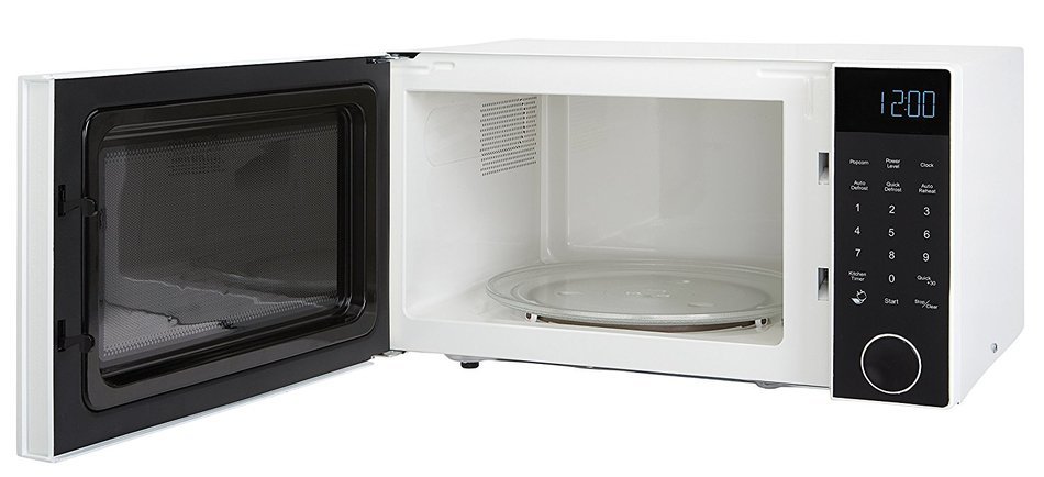 Danby DMW11A4SDB 1.1 Cubic Feet Nouveau Wave Microwave, Silver