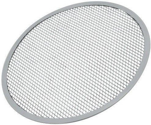 Pizza Tray - 12-Inch Aluminum Pizza Screen - Helps the pizza to cook faster