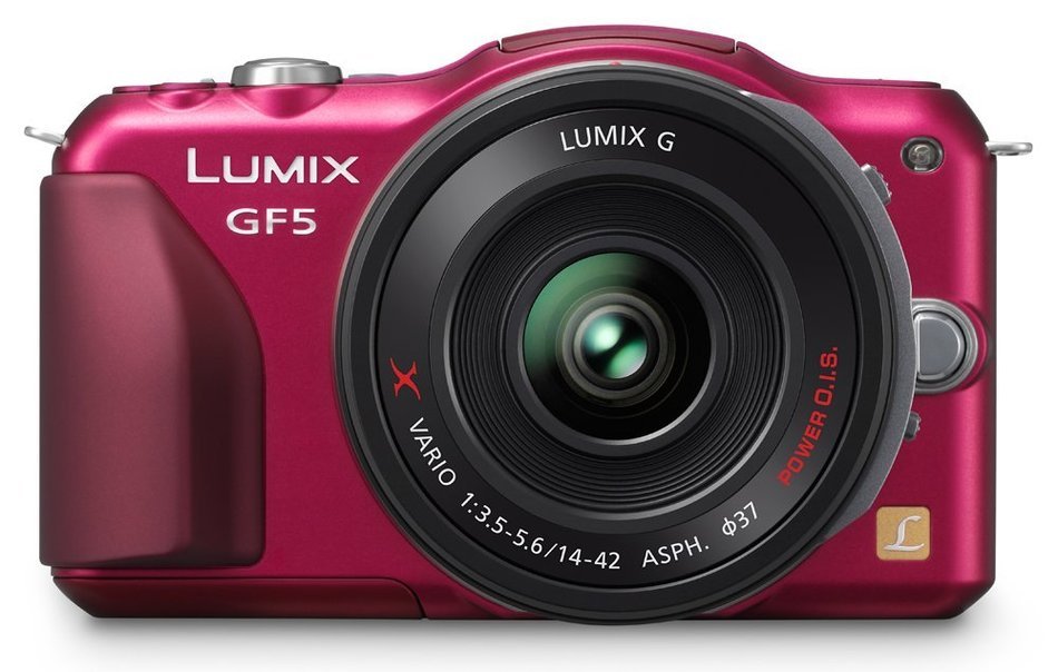 Panasonic DMC-GF5KK 12 MP Mirrorless Digital Camera with 3-Inch Touch Screen and 14-42 Zoom Lens (Black) N9