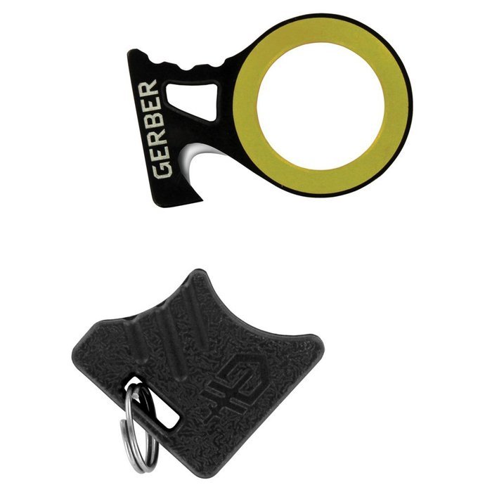 GDC Hook Knife, Black/Green, Blister - M - 31-001695