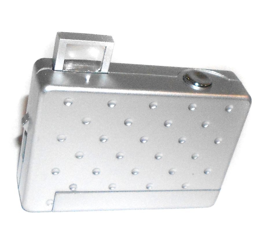 Vintage Mini Digital Camera Keychain in Original Box