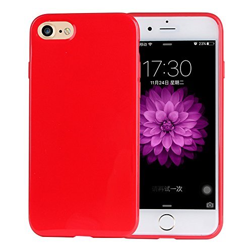 iPhone 7 Case, MCUK [Ultra Slim] [Candy Series] TPU Soft Gel Rubber Cover Shock Resistance Protective Back Bumper... N4
