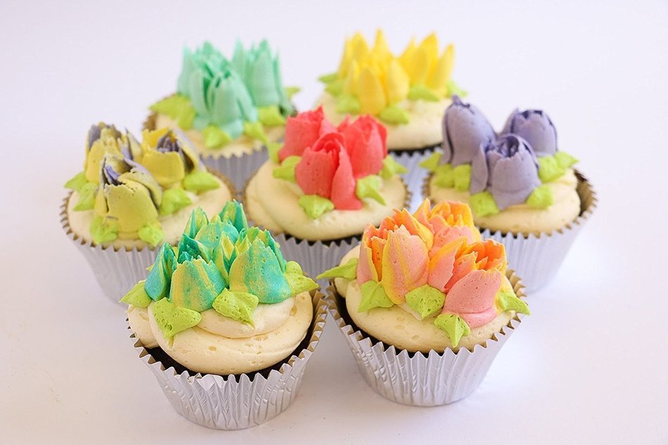Russian Piping Tips! Decospire Professional 32 pcs Cake Decorating Icing Tips for Dessert, Pastry, Frosting Designs... N6