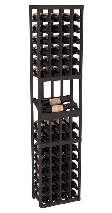 Wine Racks America Ponderosa Pine 4 Column Side Display Kit. 13 Stains to Choose From! N5