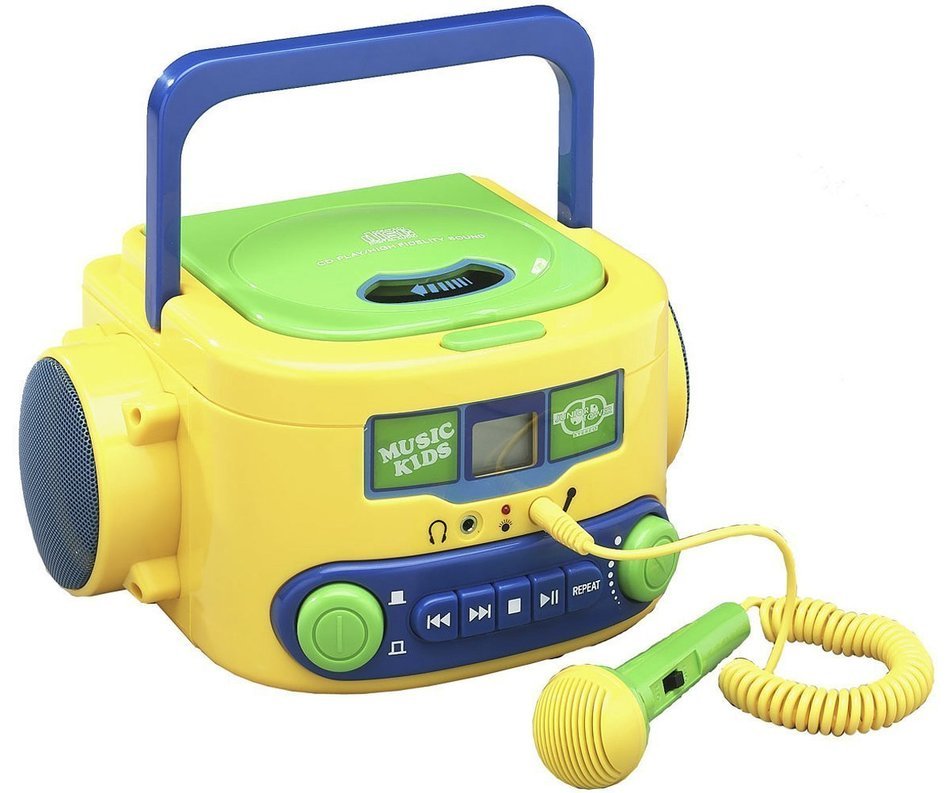 Hamilton Electronics Kids Audio CD Player Karaoke Machine with Microphone