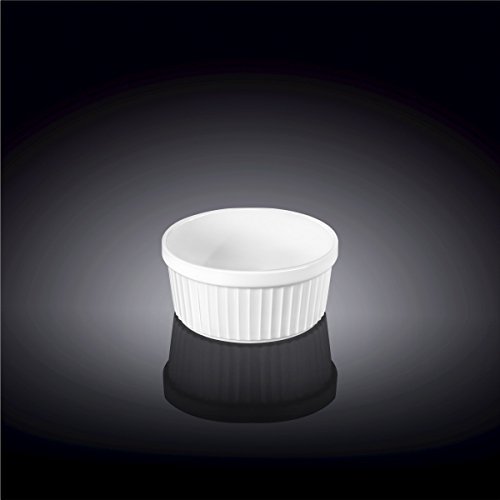 Wilmax 996134 3.5 x 1.5 in. Ramekin44; White - Pack of 96