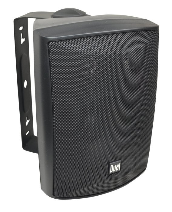 Dual LU53PB 125 Watt 3-way Indoor/Outdoor Speakers in Black (Pair) N11