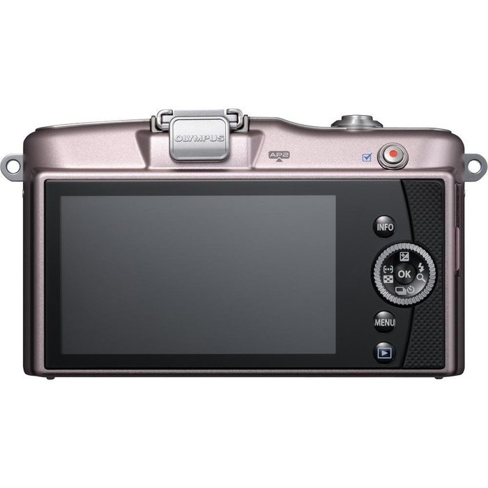 Olympus PEN E-PM1 12.3MP Interchangeable Camera with CMOS Sensor, 3-inch LCD and 14-42mm II Lens (Black) (Old... N11