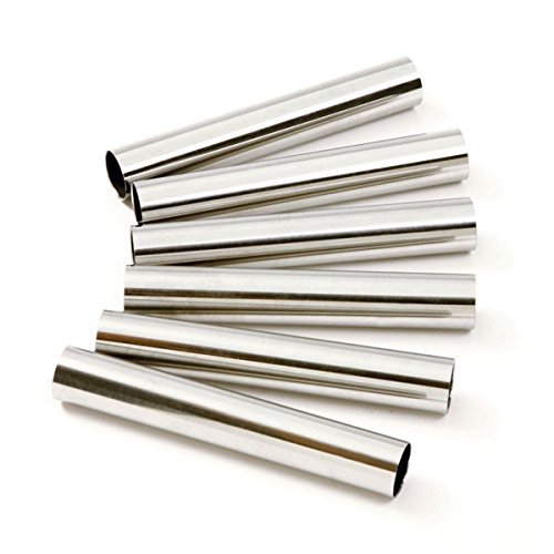 6pc Mini Cannoli Forms, Stainless Steel - Boxed (3) N2