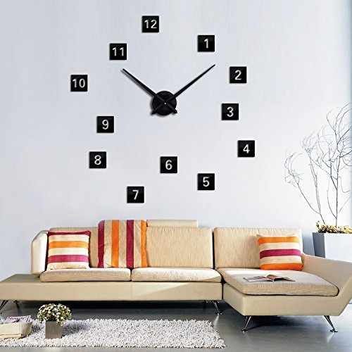 EverTrust(TM) new wall clock diy clocks reloj de pared quartz watch europe living room large decorative horloge...