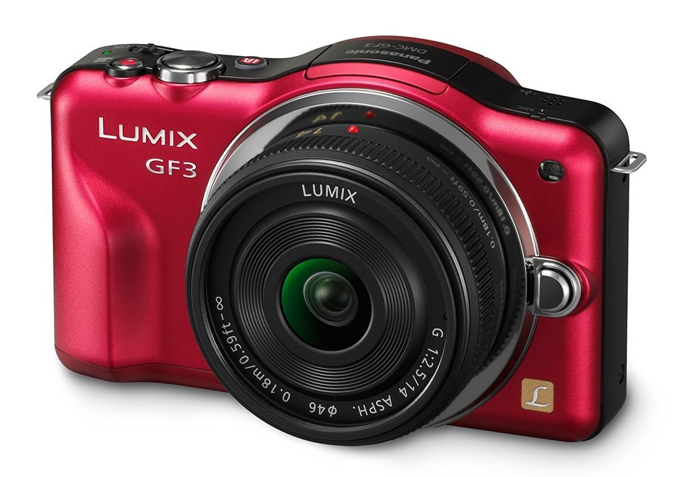 Panasonic Lumix DMC-GF3CK Kit 12.1 MP Digital Camera with 14mm Pancake Lens N9