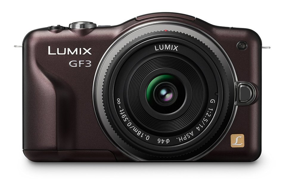 Panasonic Lumix DMC-GF3CK Kit 12.1 MP Digital Camera with 14mm Pancake Lens N12