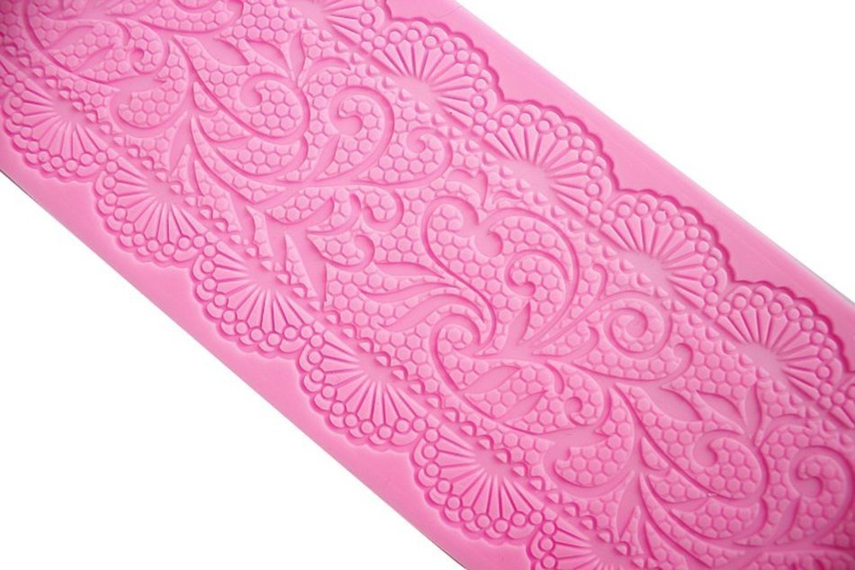 GogoForward Flower Silicone Lace Impression Mold Cake Decor Sugar Cakes DIY