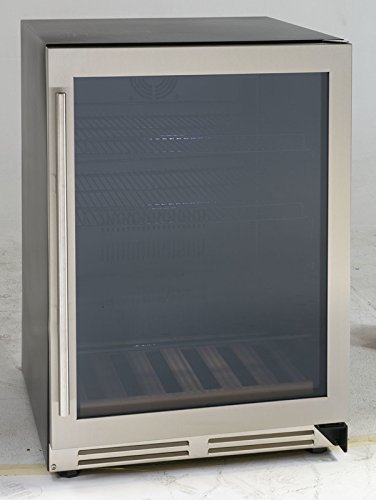 Avanti BCF54S3S 24" Designer Series Beverage Cooler, Black