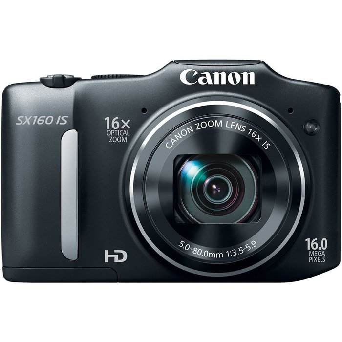 Canon PowerShot SX160 IS 16.0 MP Digital Camera (Old Model) with 16x Wide-Angle Optical Image Stabilized Zoom... N6