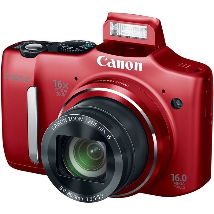 Canon PowerShot SX160 IS 16.0 MP Digital Camera (Old Model) with 16x Wide-Angle Optical Image Stabilized Zoom... N10