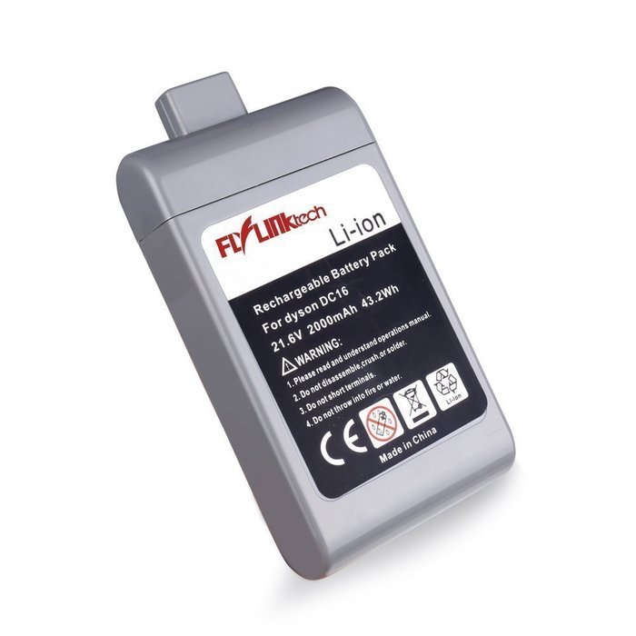 Flylinktech Replacement DC16 Battery 21.6v 2000mAh Battery Pack For Dyson DC16 Handheld Vacuum Cleaners Root 6...