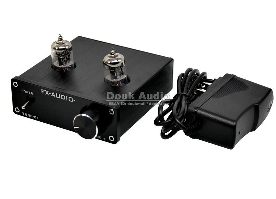 Douk Audio Mini 6J1 Valve & Vacuum Tube Pre-Amplifier Stereo HiFi Buffer Preamp N2