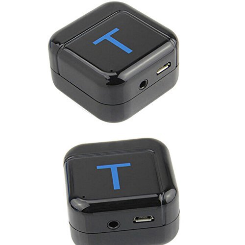 3.5mm AUX Stereo Wireless Bluetooth V2.1 Audio Music Transmitter - Black N2