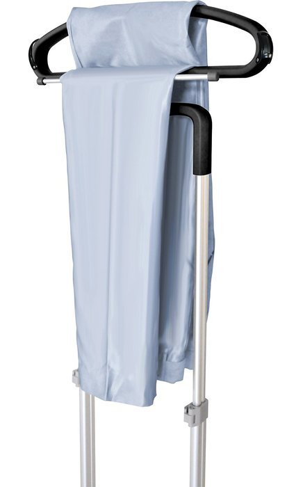 SALAV Professional Series GS42-DJ Black Dual Bar Garment Steamer with Multifunctional Hanger, 1500-watt, Black N9