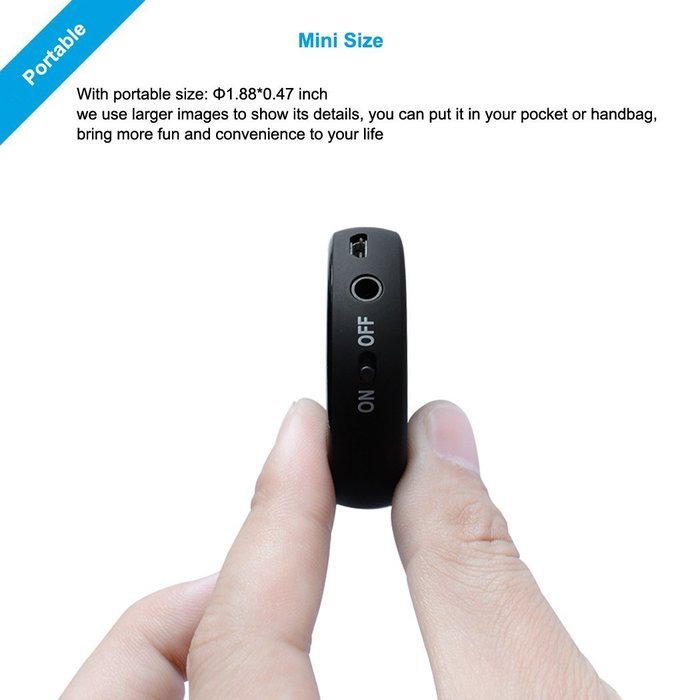 Bluetooth Audio Receiver , Wireless Bluetooth Adapter Music Receiver - Low Latency & Long Range Bluetooth 4.1... N11