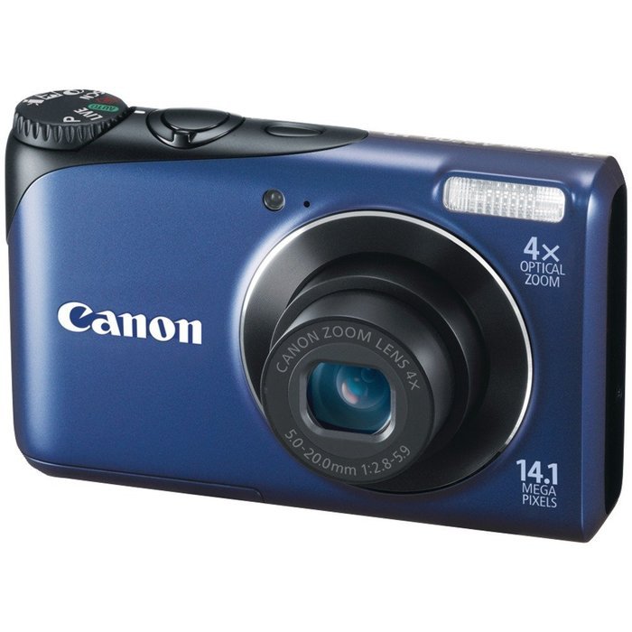 Canon Powershot A2200 14.1 MP Digital Camera with 4x Optical Zoom (Blue) N2