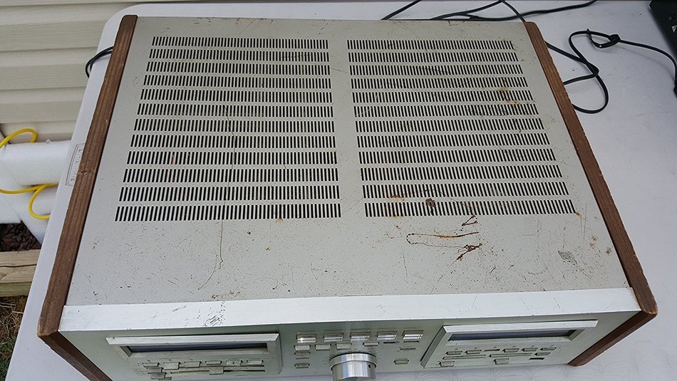 PIONEER SX-D7000 QUARTZ SYNTHESIZED RECEIVER VINTAGE (1980) 120WPC INTO 8OHMS N6