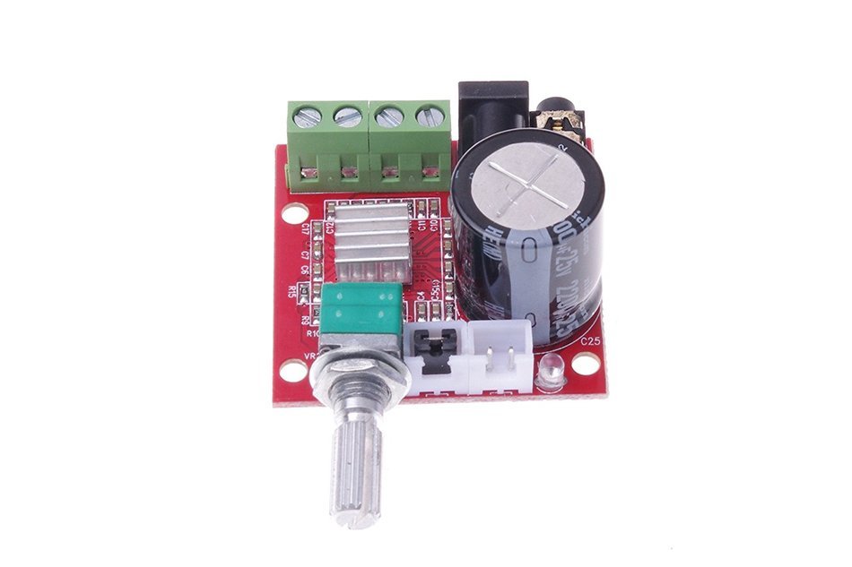 SMAKN&reg; Mini PC Digital Stereo Audio Amplifier Module 10W+10W 2 Channel Power Amp Class-D 12 V DC N2
