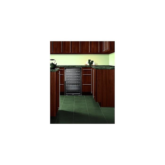 Summit SWC525LBI7HVADA: Commercially listed ADA compliant 20" wide wine cellar for built-in use, with lock, digital... N4