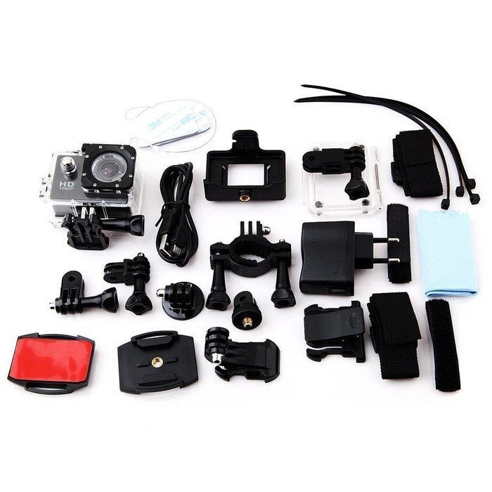 FIRST 12 Mega Pixels CMOS-Sensor Sport DV -1.5''LCD Screen - 1080P Full HD Waterproof Sports Cam SJ4000 - Wifi... N4