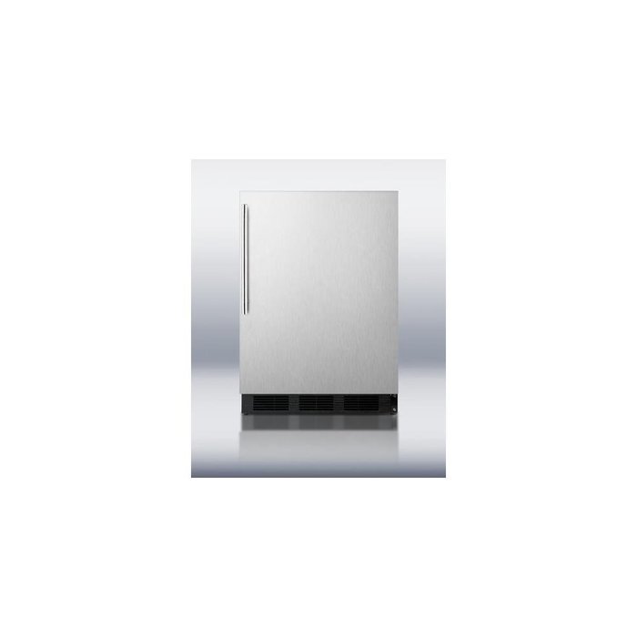 Summit FF6BBI7SSHVADA 24" Commercially Approved Undercounter All Refrigerator with 5.5 cu. ft. Capacity Automatic...
