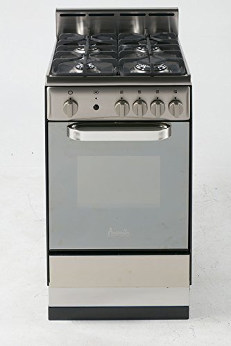 Avanti DG202BS Elite Series Freestanding Deluxe Gas Range, 20", Stainless Steel N2