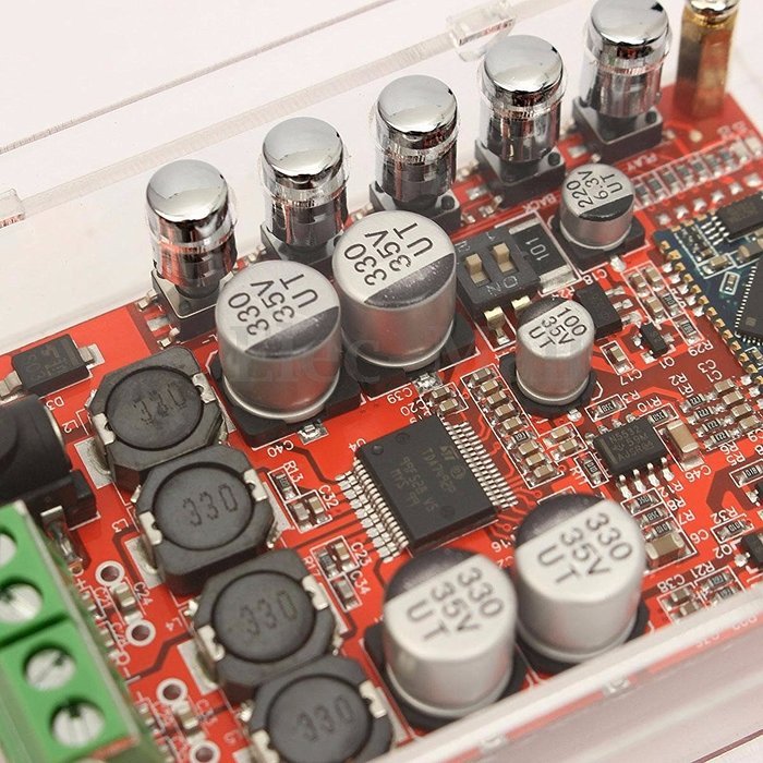 INSMA TDA7492P 50W+50W Dual Channel Wireless Bluetooth 4.0 Audio Receiver Digital Amplifier Board with 3.5mm Plug... N13