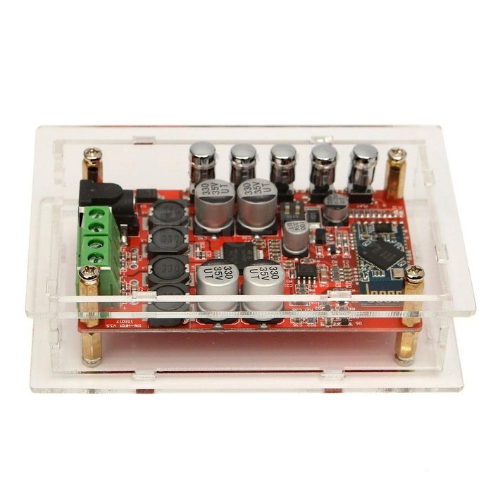 INSMA TDA7492P 50W+50W Dual Channel Wireless Bluetooth 4.0 Audio Receiver Digital Amplifier Board with 3.5mm Plug... N14