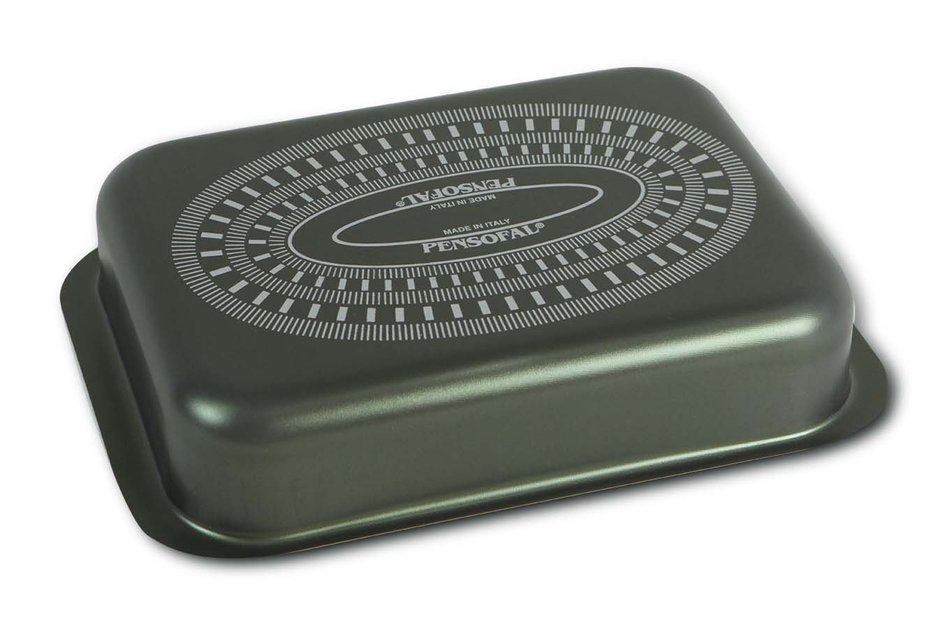 Pensofal 07PEN8722 Terre Di Siena Nonstick Roaster, 13-3/4-Inch by 10-Inch N2